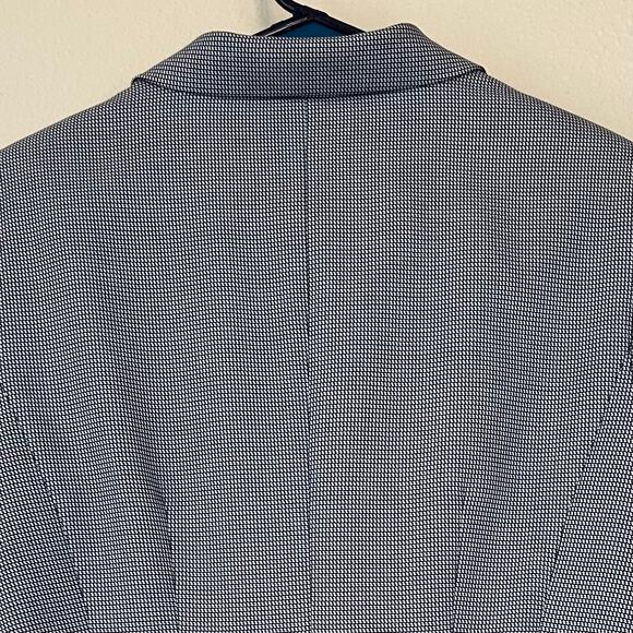 Tommy Hilfiger blazer jacket houndstooth single breasted lined preppy career L - Picture 8 of 11